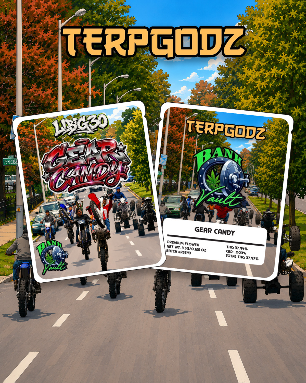 Terp Godz Gearcandy Mock